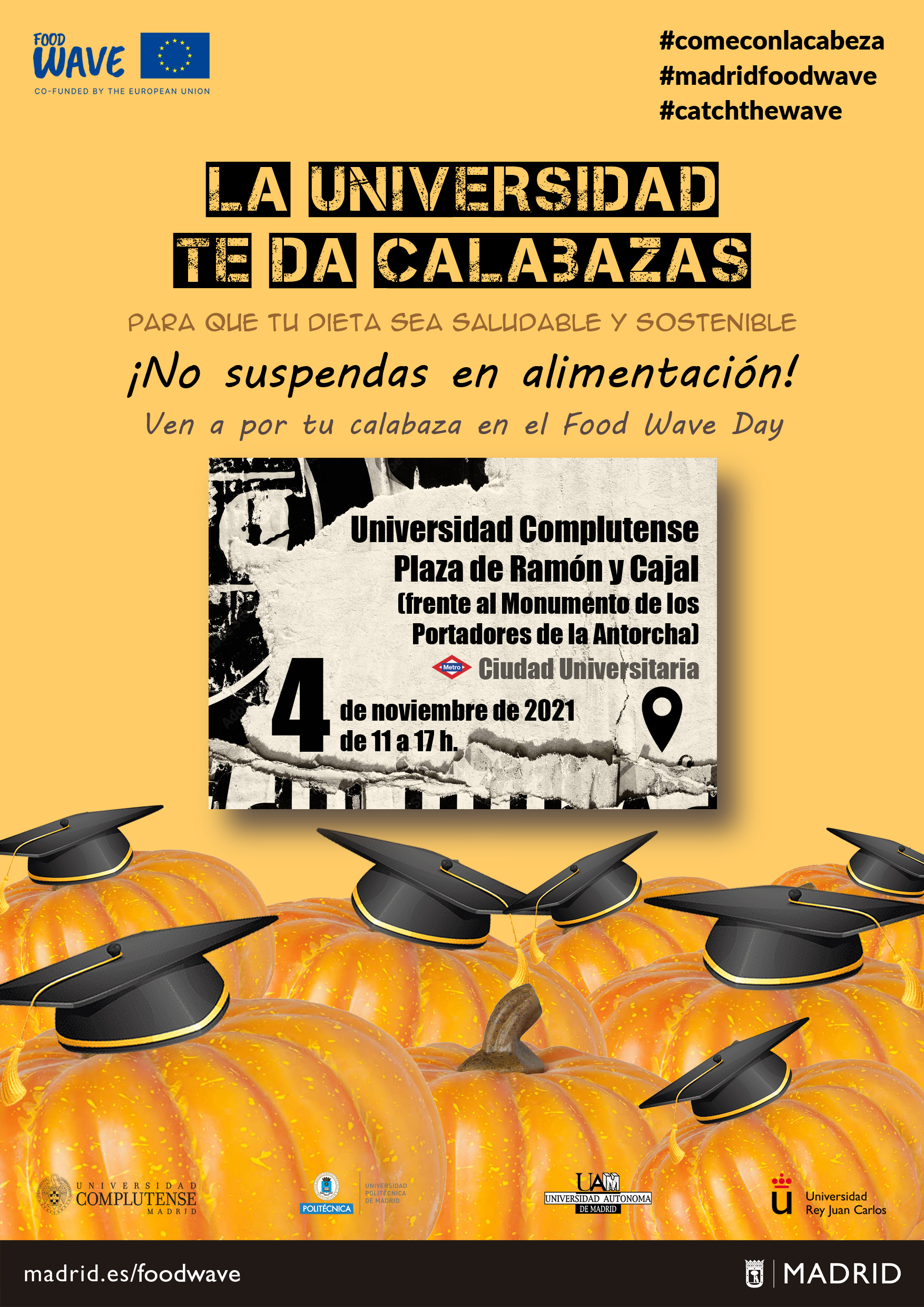 Cartel Calabazas UCM
